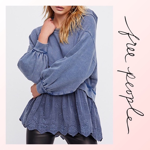 Free People Tops - Free People Sweet Streets Hoodie